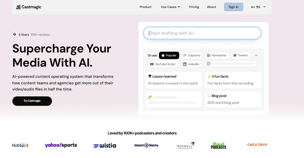 Castmagic review 2025 hero — product timeline and strategy highlights