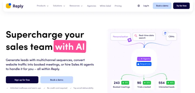 Reply.io review 2025 hero — product timeline and strategy highlights