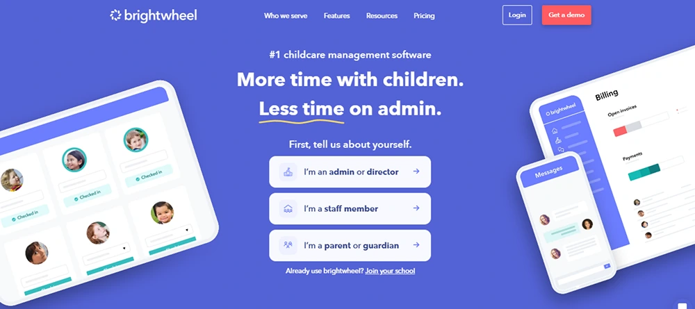 Brightwheel(Childcare/Education) review 2025 hero — product timeline and strategy highlights