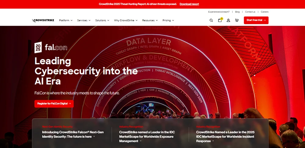 CrowdStrike(Falcon) review 2025 hero — product timeline and strategy highlights