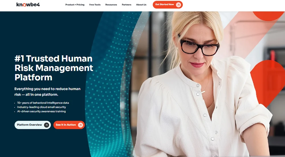 KnowBe4(Security Awareness) review 2025 hero — product timeline and strategy highlights