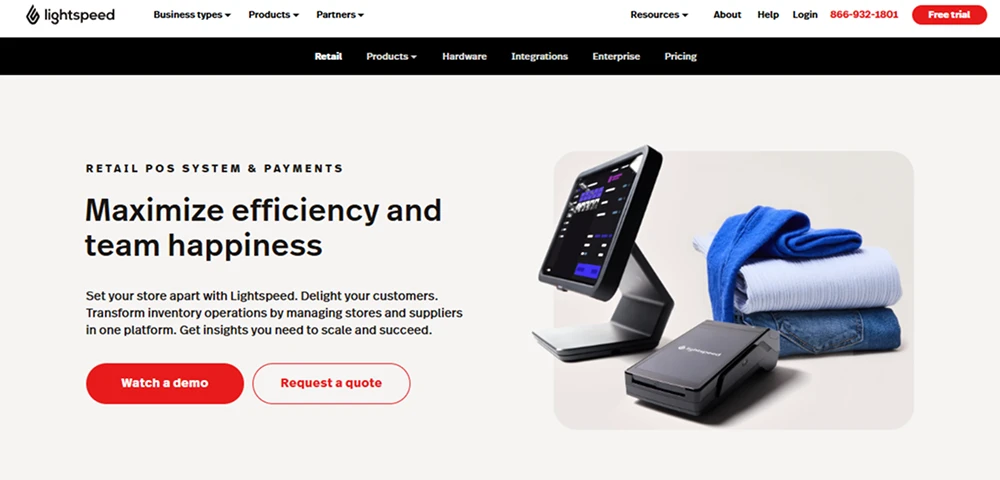 Lightspeed Retail(Retail POS) review 2025 hero — product timeline and strategy highlights
