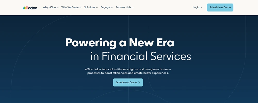 nCino (Banking) review 2025 hero — product timeline and strategy highlights
