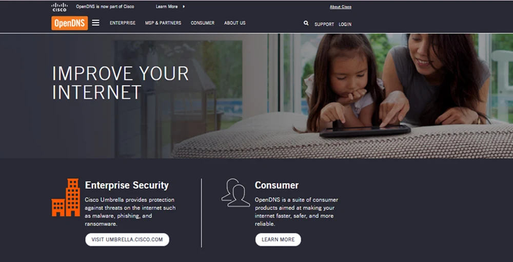 OpenDNS (Cisco Umbrella) review 2025 hero — product timeline and strategy highlights