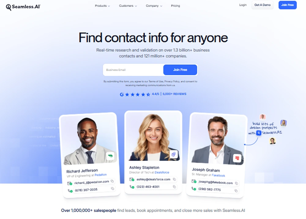 Seamless.AI review 2025 hero — product timeline and strategy highlights