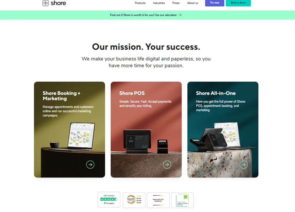 Shore review 2025 hero — product timeline and strategy highlights