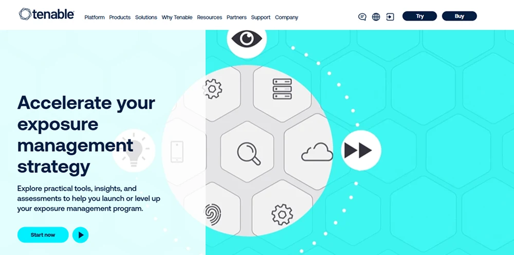 Tenable review 2025 hero — product timeline and strategy highlights