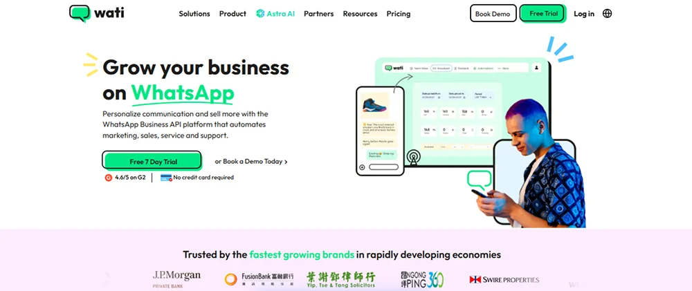 Wati.io review 2025 hero — product timeline and strategy highlights