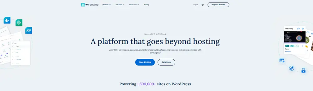 WP Engine review 2025 hero — product timeline and strategy highlights