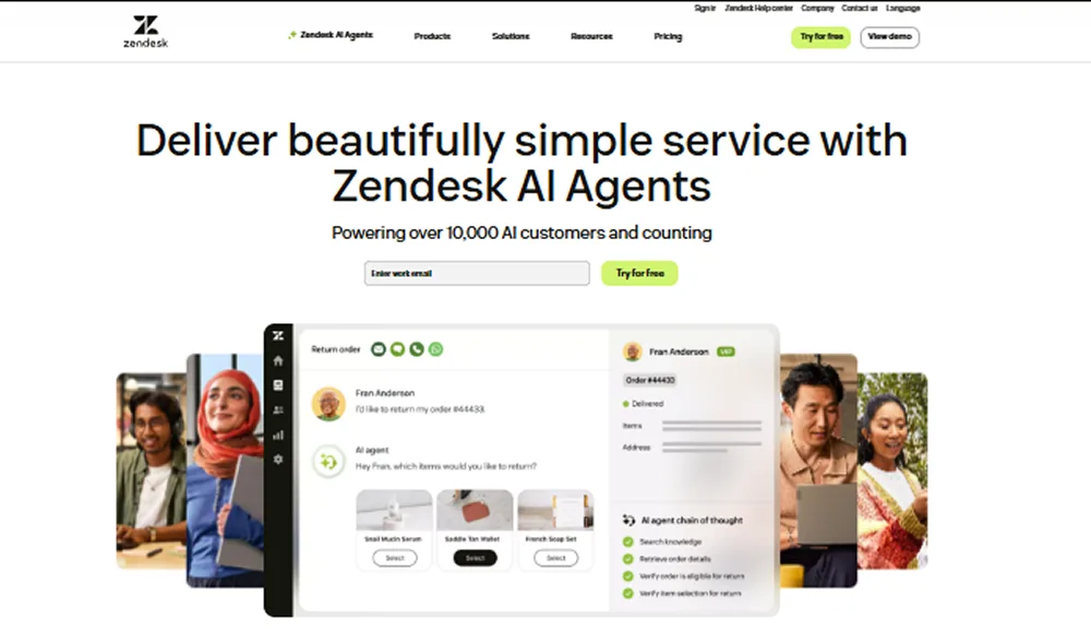 Zendesk(Customer Support) review 2025 hero — product timeline and strategy highlights