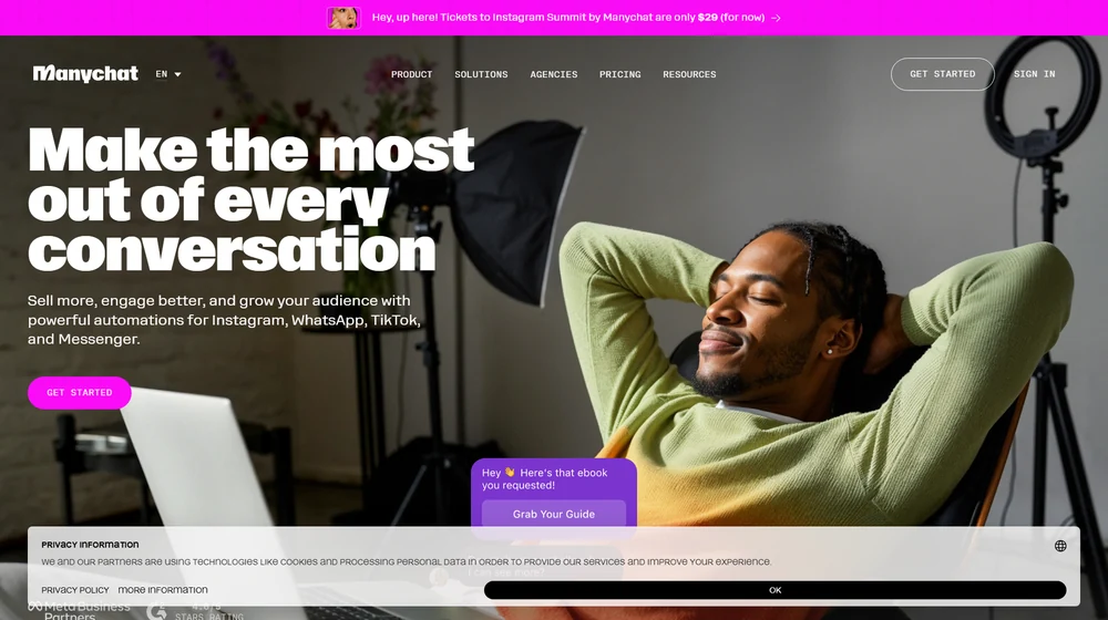 Manychat review 2025 hero — product timeline and strategy highlights