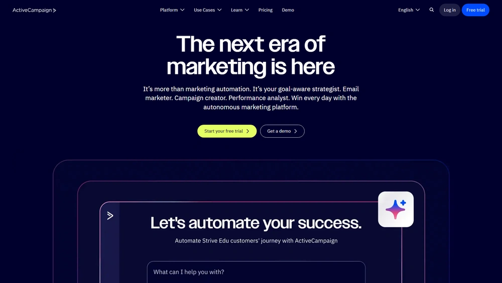 ActiveCampaign review 2025 hero — product timeline and strategy highlights