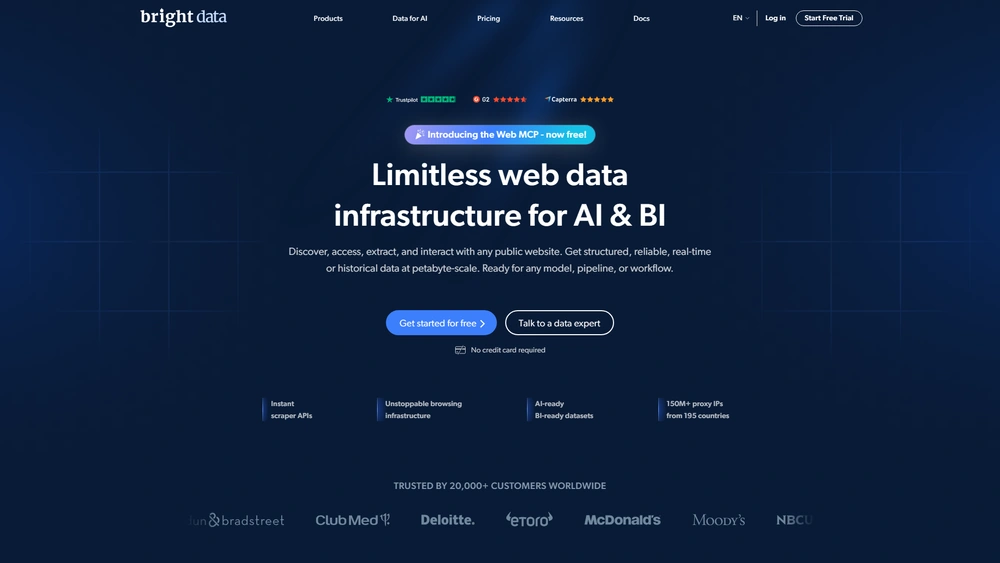 Bright Data review 2025 hero — product timeline and strategy highlights