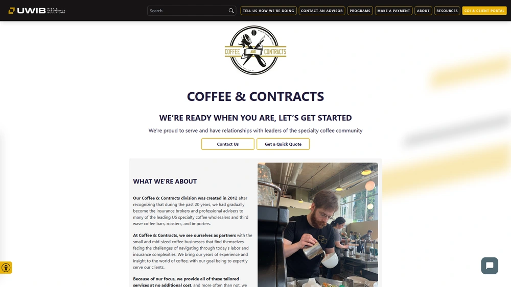 Coffee and Contracts review 2025 hero — product timeline and strategy highlights