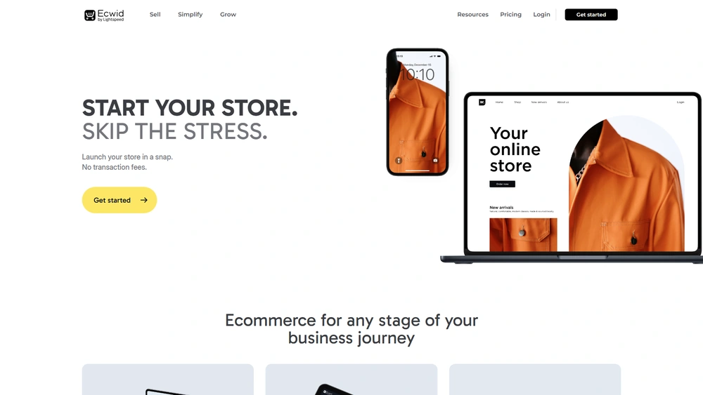 Ecwid review 2025 hero — product timeline and strategy highlights