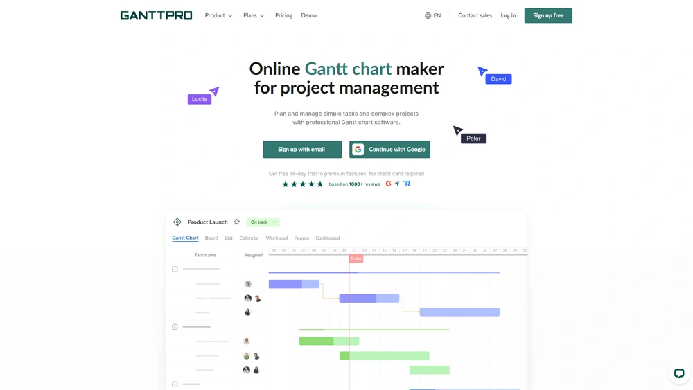 GanttPRO review 2025 hero — product timeline and strategy highlights
