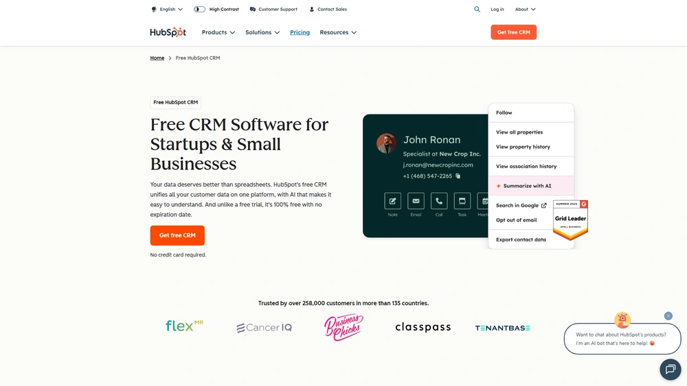 HubSpot CRM review 2025 hero — product timeline and strategy highlights