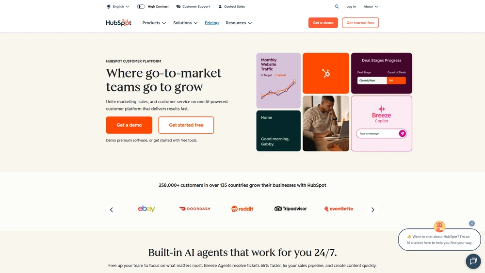 HubSpot review 2025 hero — product timeline and strategy highlights