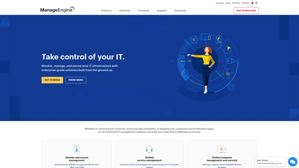 ManageEngine review 2025 hero — product timeline and strategy highlights