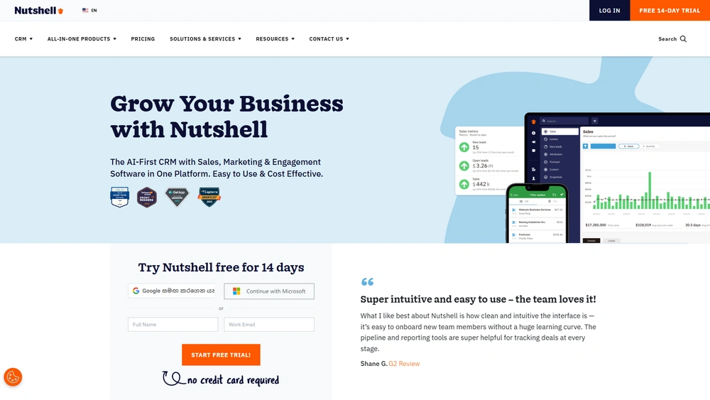 Nutshell Review 2025 — Journey & Strategy Nutshell review 2025 hero — product timeline and strategy highlights