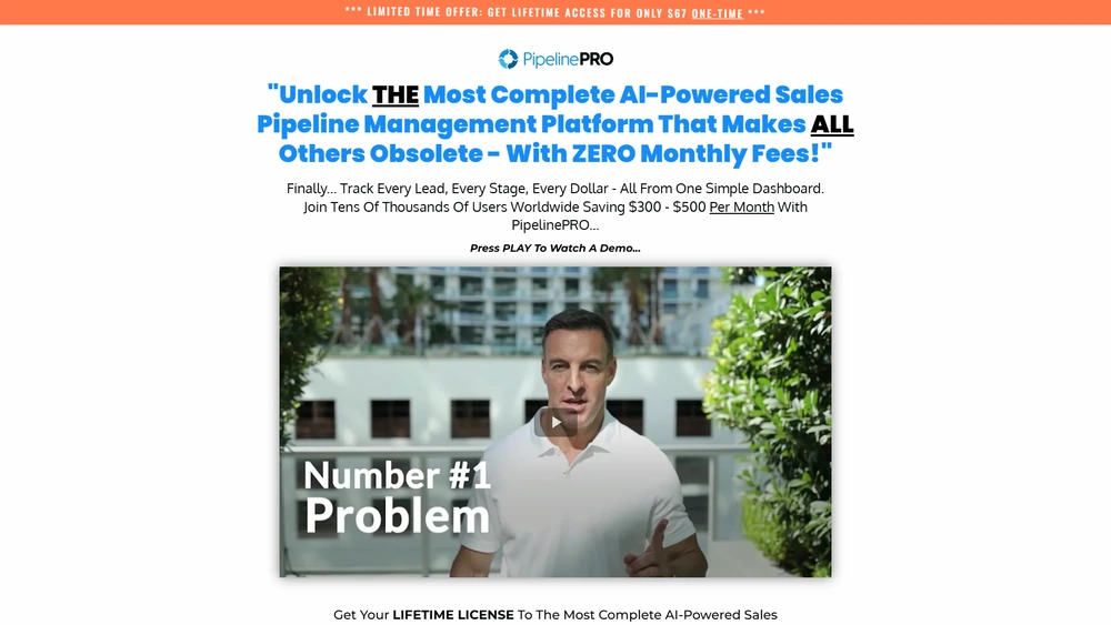 PipelinePRO review 2025 hero — product timeline and strategy highlights