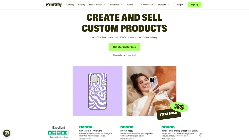 Printify review 2025 hero — product timeline and strategy highlights