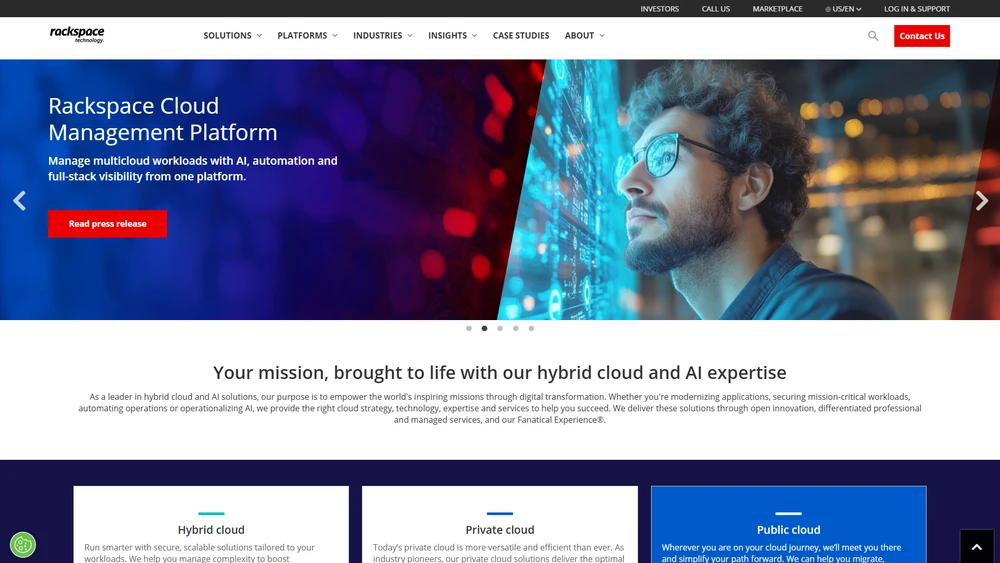 Rackspace review 2025 hero — product timeline and strategy highlights