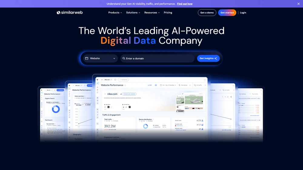 Similarweb review 2025 hero — product timeline and strategy highlights
