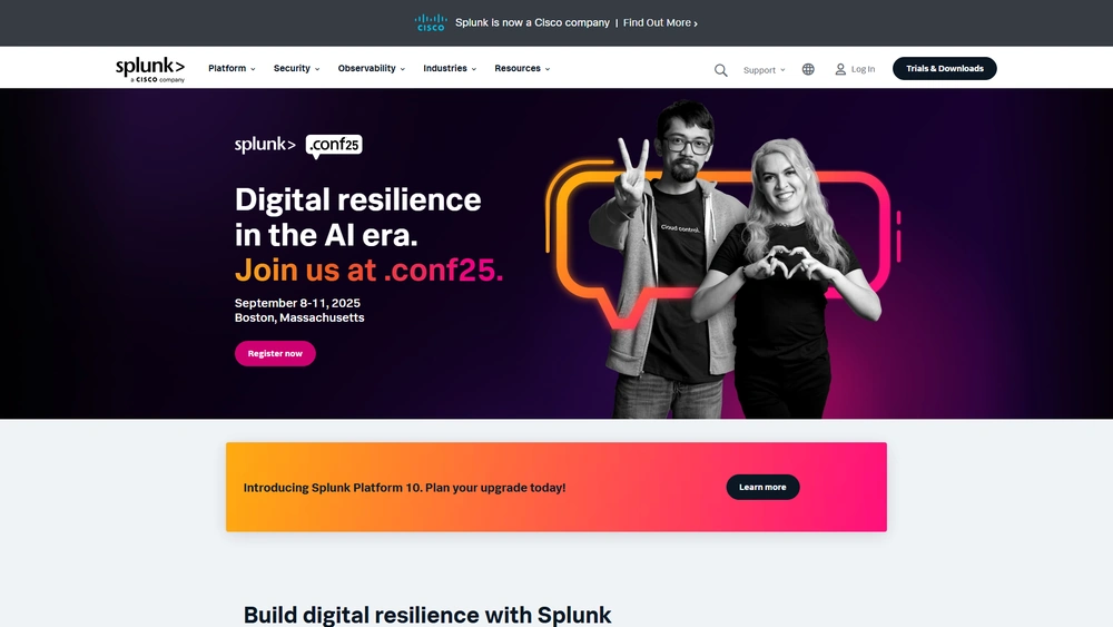 Splunk review 2025 hero — product timeline and strategy highlights
